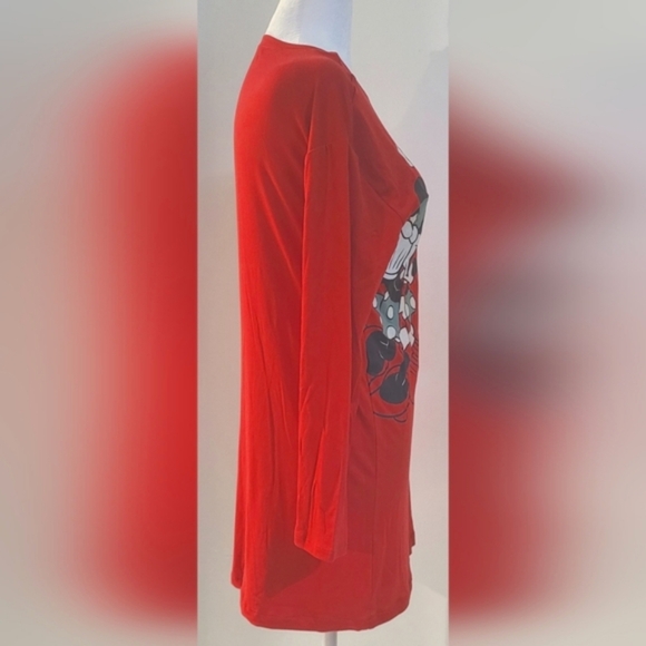 Disney Womens Long Sleeve Christmas Tunic Dress Large (10-12) NWOT - Picture 2 of 8